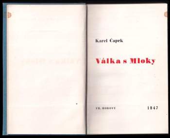 Karel Čapek: Válka s mloky