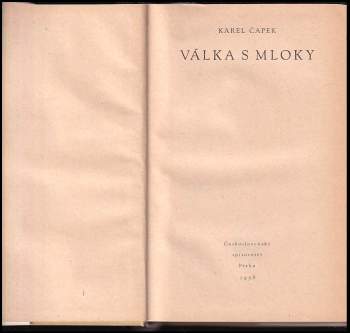 Karel Čapek: Válka s mloky