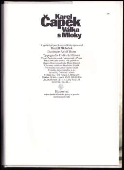 Karel Čapek: Válka s Mloky
