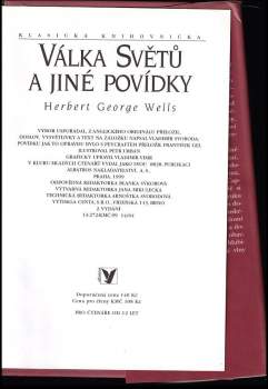H. G Wells: Válka světů a jiné povídky