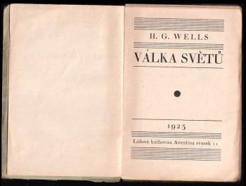H. G Wells: Válka světů