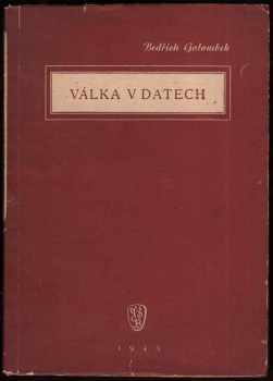 Válka v datech - Bedřich Golombek (1945, Pramen) - ID: 1093612