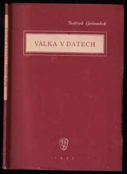 Válka v datech - Bedřich Golombek (1945, Pramen) - ID: 733292