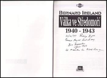 Bernard Ireland: Válka ve Středomoří