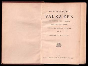 Alexandre Dumas: Válka žen