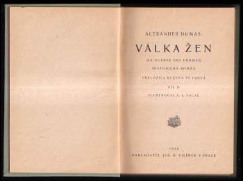 Alexandre Dumas: Válka žen