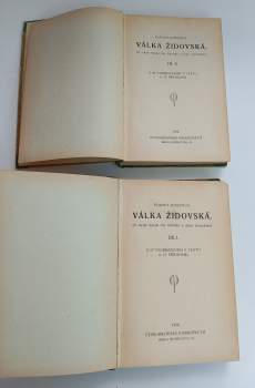 Josephus Flavius: Válka židovská I. a II. díl - KOMPLET