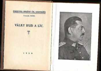 Václav Rypl: Války rub a líc