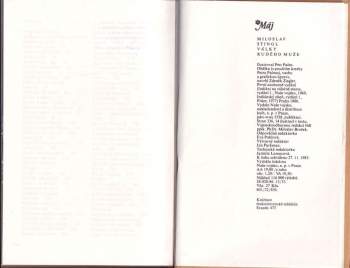 Miloslav Stingl: Války rudého muže