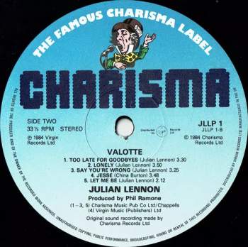 Julian Lennon: Valotte