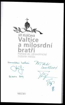 Jiří Kolčava: Valtice a milosrdní bratři