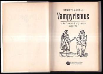 Giuseppe Maiello: Vampyrismus v kulturních dějinách Evropy
