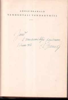 Adolf Branald: Vandrovali vandrovníci