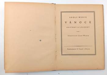 Adolf Wenig: Vánoce