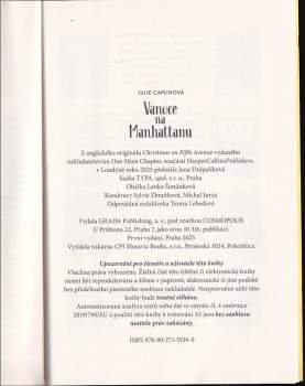 Julie Caplin: Vánoce na Manhattanu