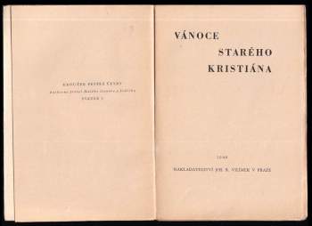 Emanuel Frynta: Vánoce starého Kristiána