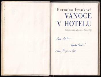 Hermína Franková: Vánoce v hotelu