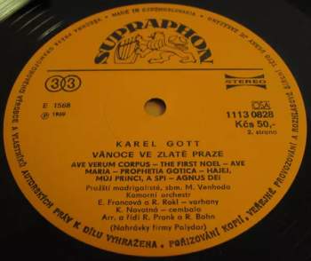 Karel Gott: Vánoce Ve Zlaté Praze