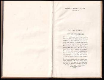 Charles Dickens: Vánoční koleda