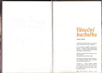 Jozef Štígel: Vánoční kuchařka