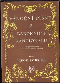 Vánoční písně z barokních kancionálů