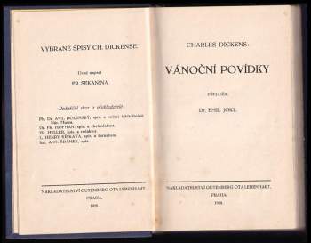 Charles Dickens: Vánoční povídky