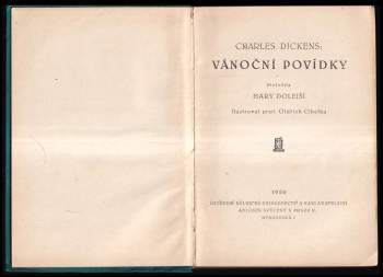 Charles Dickens: Vánoční povídky