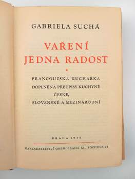 Gabriela Suchá: Vaření jedna radost