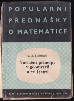 Variační principy v geometrii a ve fysice