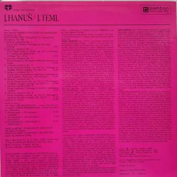Jan Hanuš: Variations And Collages / Three Promenades (Small Concerto For Orchestra