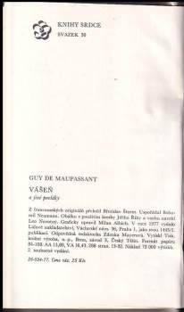 Guy de Maupassant: Vášeň a jiné povídky