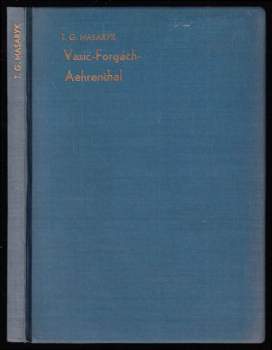 Vasić - Forgách - Aehrenthal