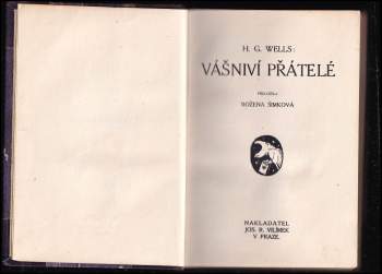 H. G Wells: Vášniví přátelé