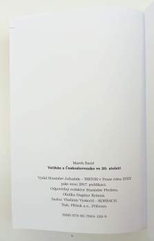 Marek Šmid: Vatikán a Československo ve 20. století