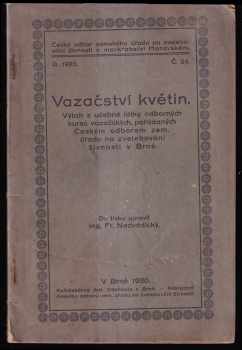 Vazačství květin