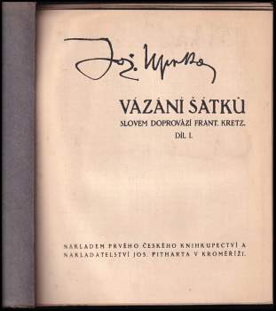 Joža Uprka: Vázání šátků