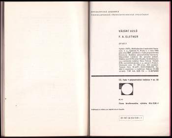 František Alexander Elstner: Vázání uzlů