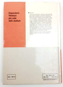 Vladimír Bednář: Vazby a rozbory tkanin I