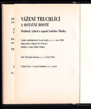 Petr Urban: Vážení truchlící a ostatní hosté