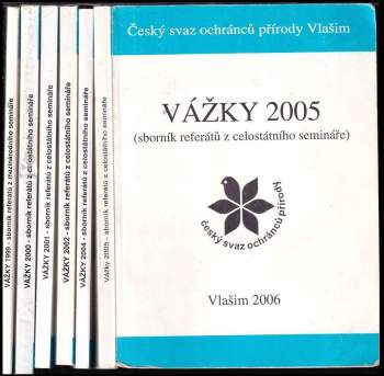 Vážky 1999, 2000, 2001, 2002, 2004, 2005