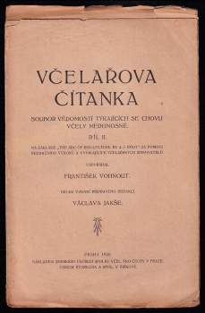 Václav Jakš: Včelařova čítanka - díl 1. a 2. - KOMPLET