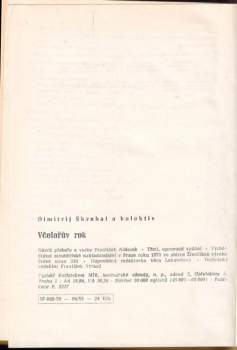 Dimitrij Škrobal: Včelařův rok