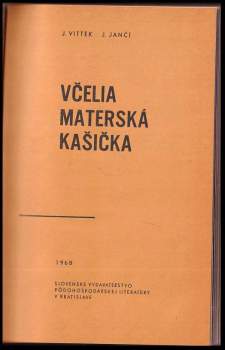 Juraj Jančí: Včelia materská kašička