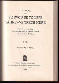 Zdeněk Matěj Kuděj: Ve dvou se to lépe táhne - ve třech hůře