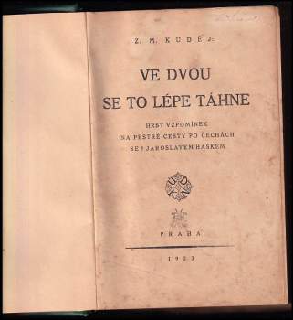 Zdeněk Matěj Kuděj: Ve dvou se to lépe táhne
