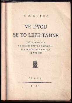 Zdeněk Matěj Kuděj: Ve dvou se to lépe táhne
