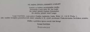 Various: Ve Jménu Života Radosti A Krásy (3xLP+BOX+BOOKLET)