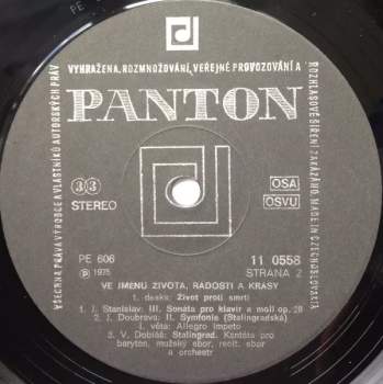 Various: Ve Jménu Života Radosti A Krásy (3xLP+BOX+BOOKLET)