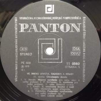 Various: Ve Jménu Života Radosti A Krásy (3xLP+BOX+BOOKLET)