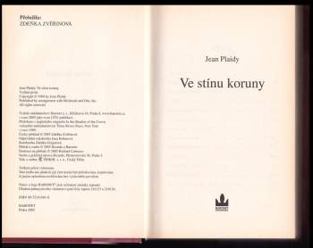 Jean Plaidy: Ve stínu koruny